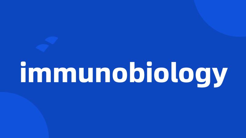 immunobiology