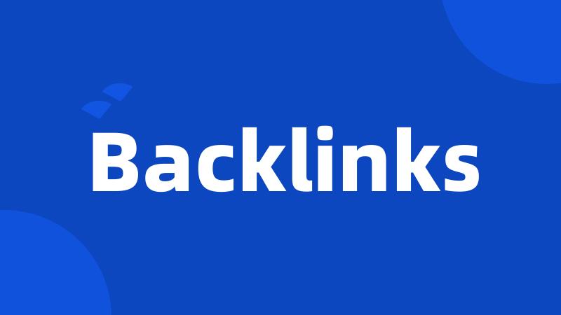 Backlinks