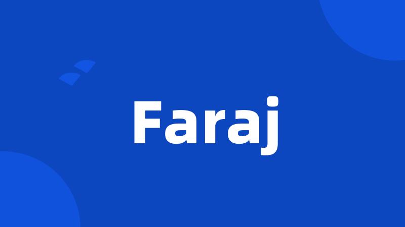 Faraj