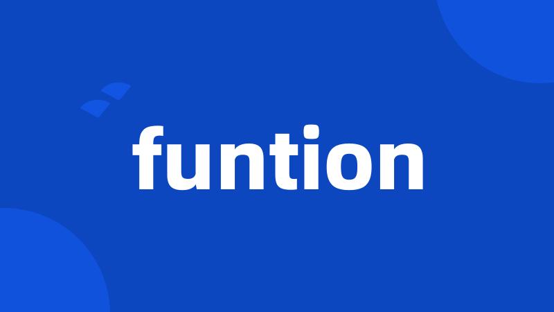 funtion