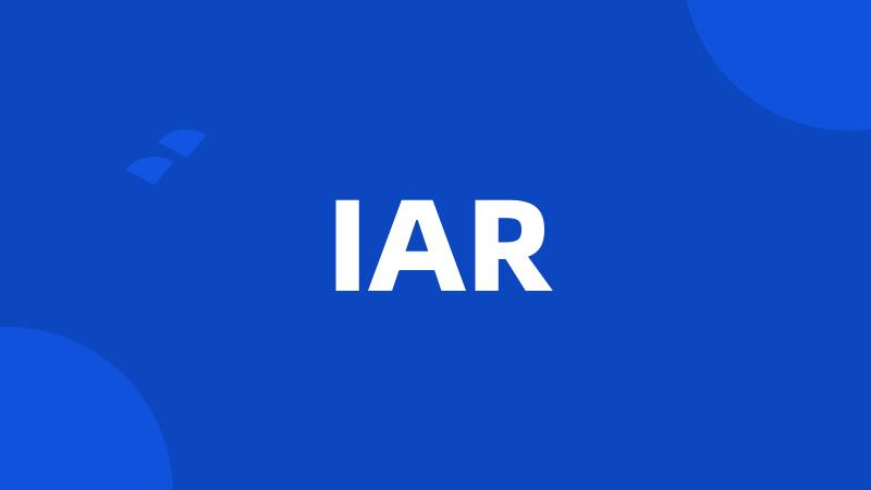 IAR