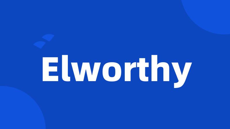 Elworthy