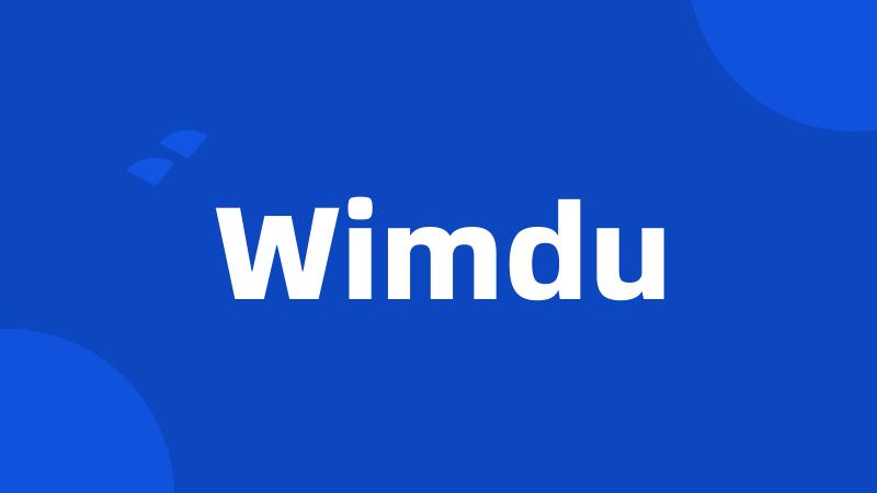 Wimdu