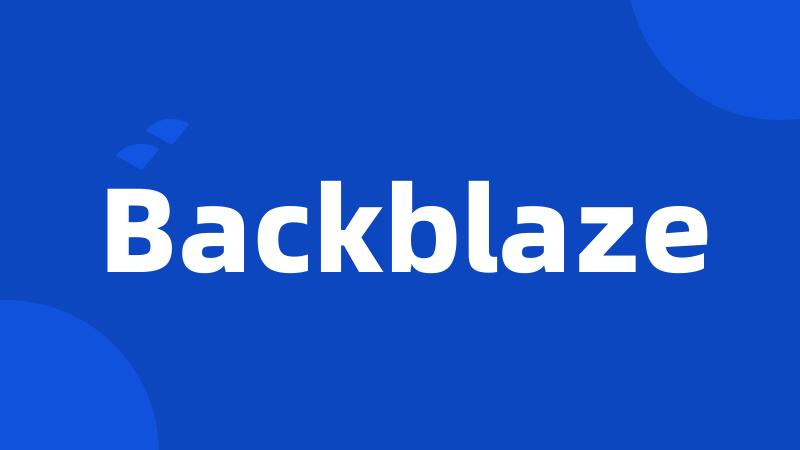 Backblaze