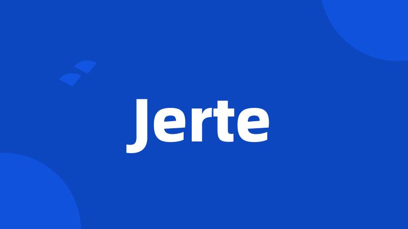 Jerte