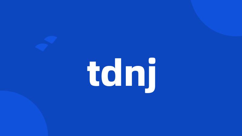 tdnj