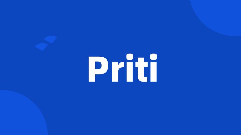 Priti