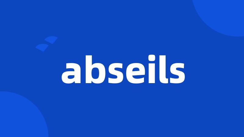 abseils