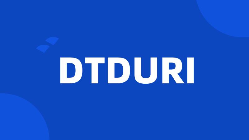 DTDURI