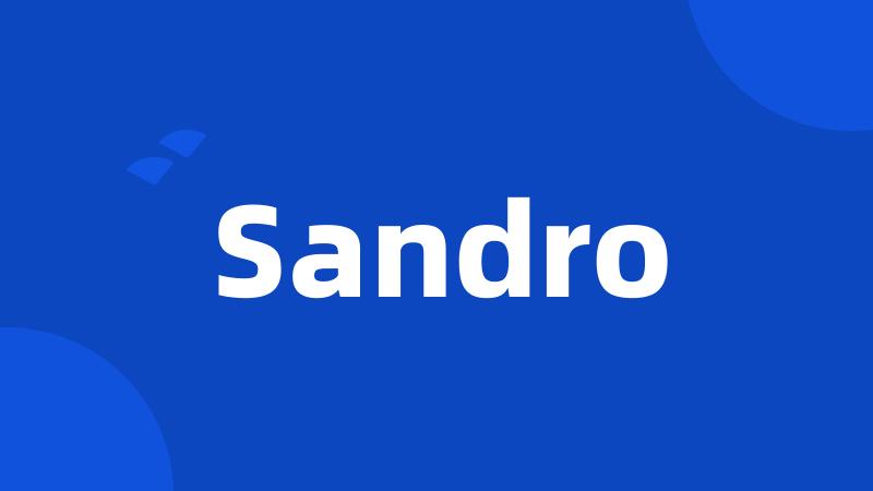 Sandro