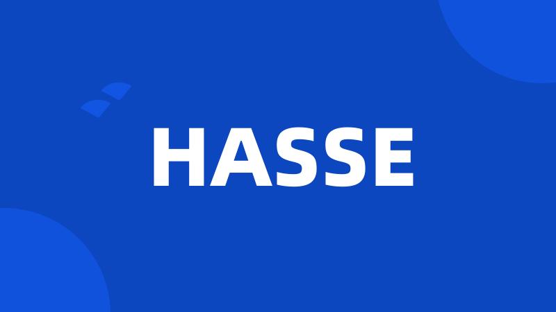 HASSE
