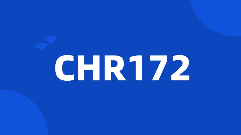 CHR172
