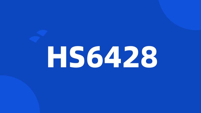 HS6428