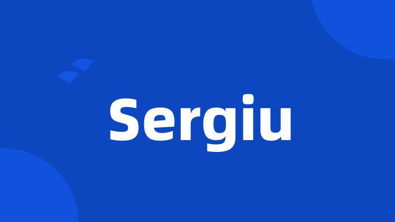 Sergiu