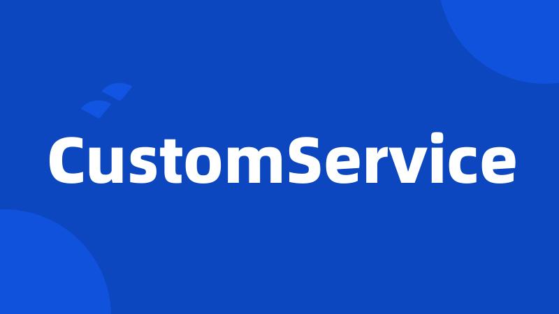 CustomService