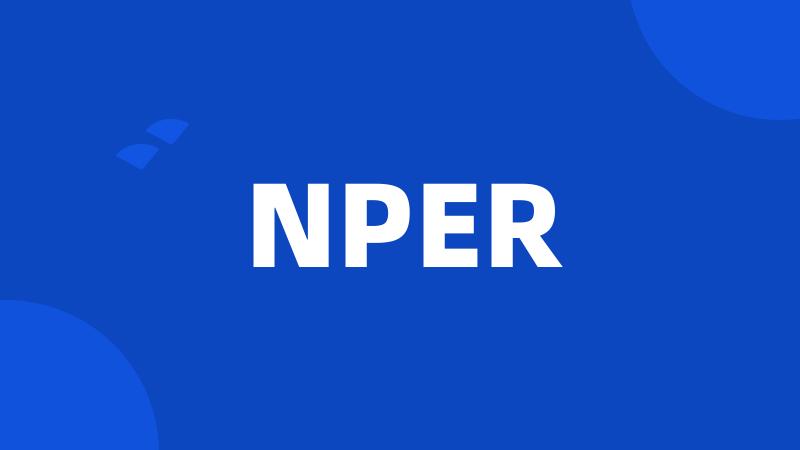 NPER