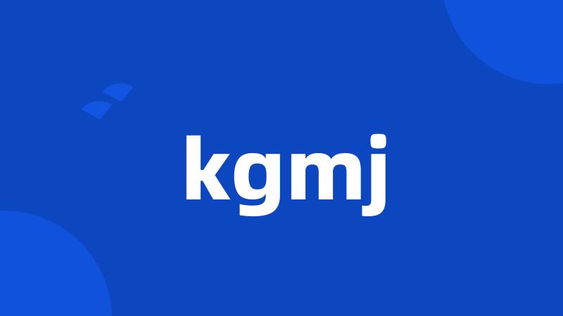 kgmj