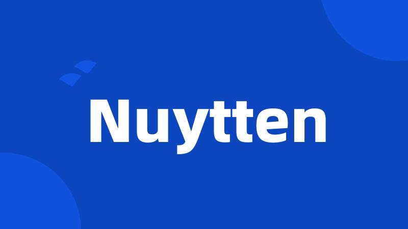 Nuytten