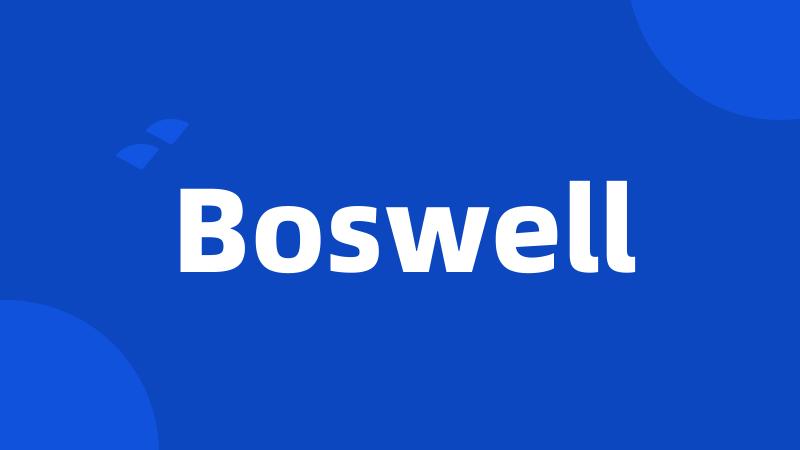 Boswell