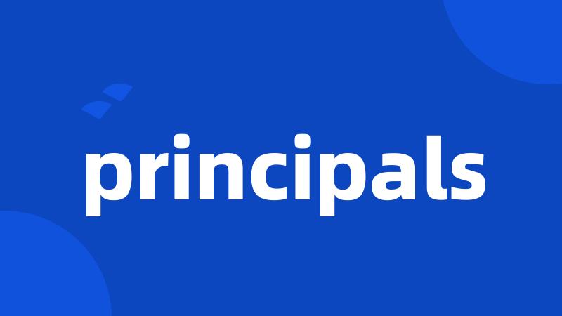 principals