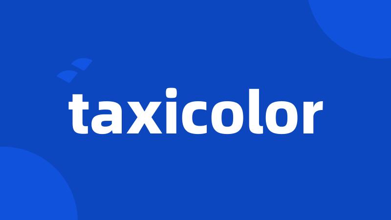 taxicolor