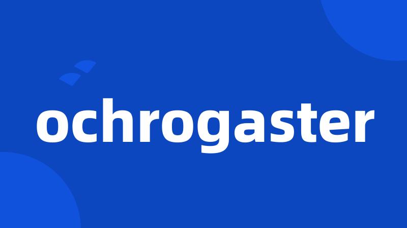 ochrogaster