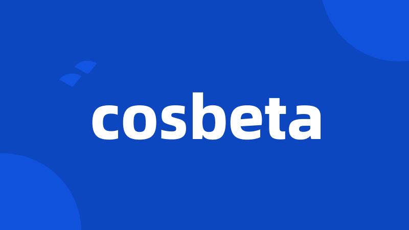 cosbeta