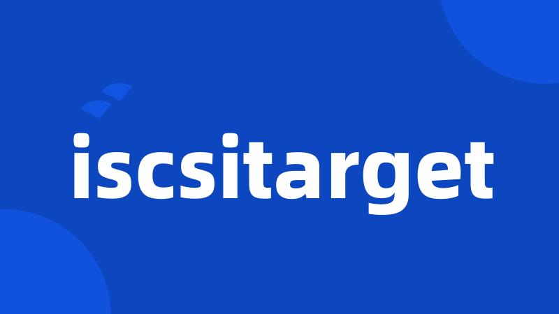 iscsitarget