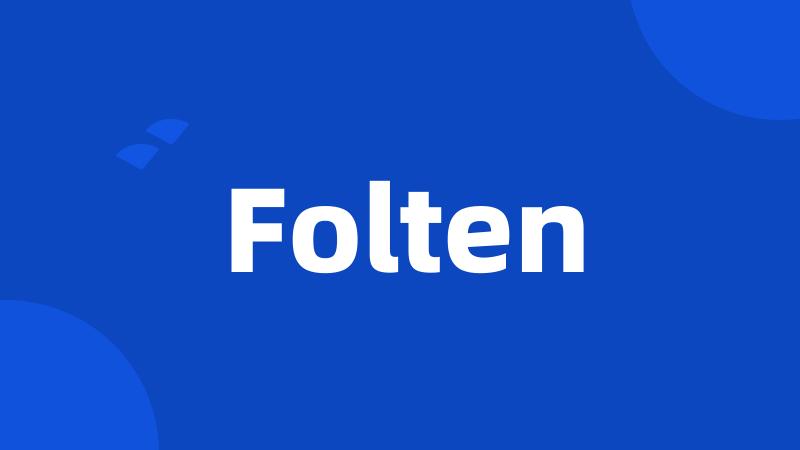 Folten