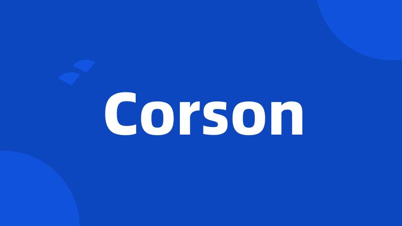 Corson