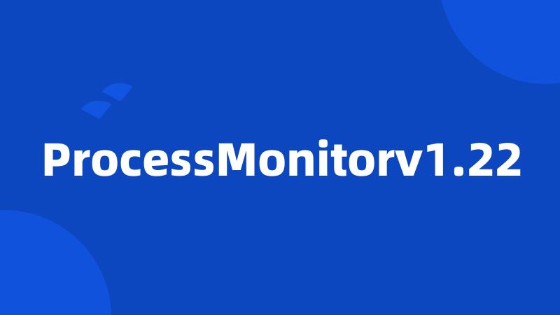 ProcessMonitorv1.22