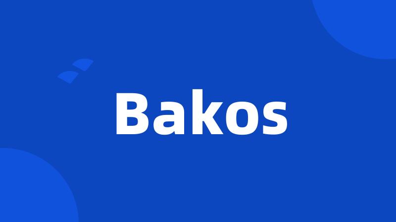 Bakos