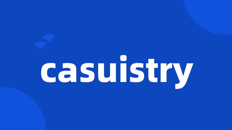 casuistry