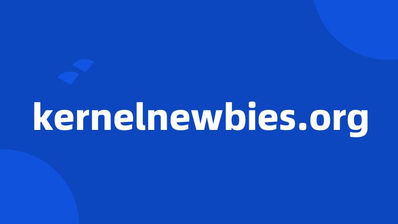 kernelnewbies.org