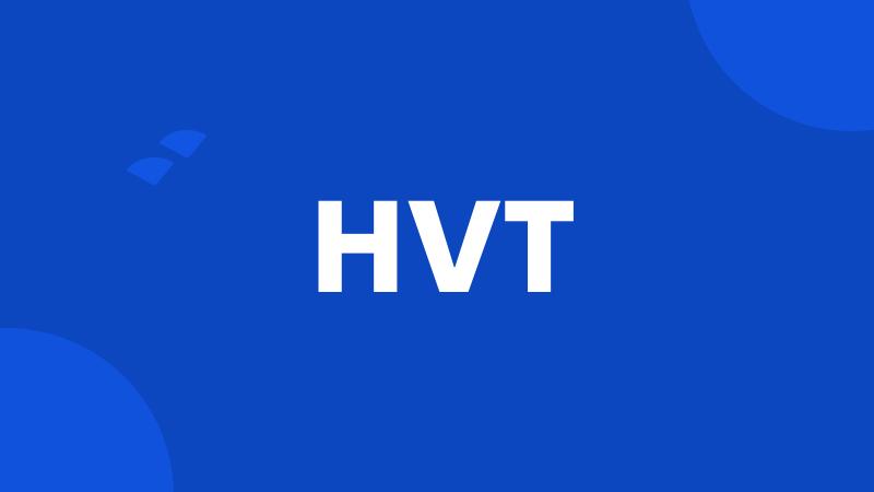 HVT