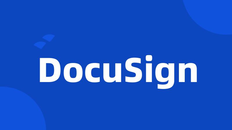 DocuSign