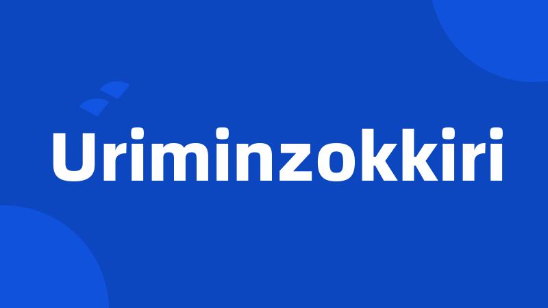 Uriminzokkiri