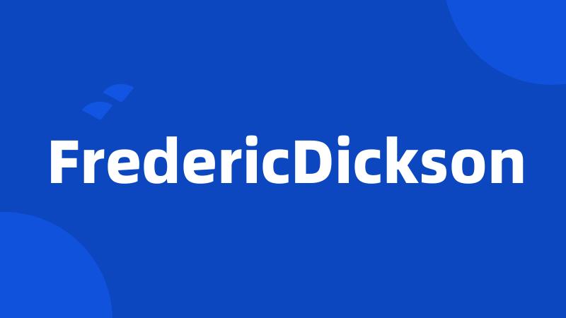 FredericDickson