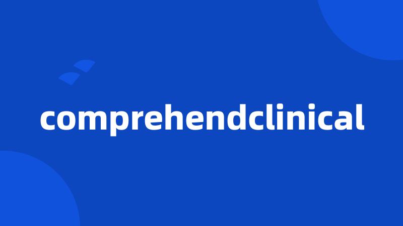 comprehendclinical