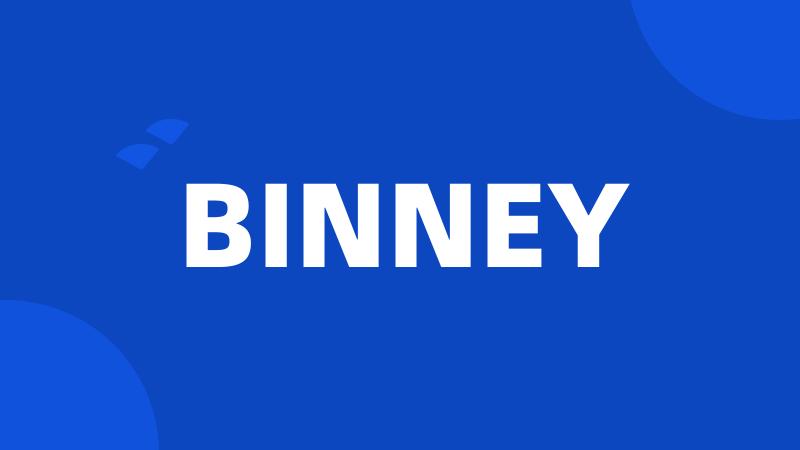 BINNEY