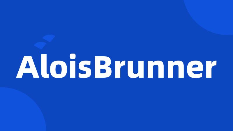 AloisBrunner