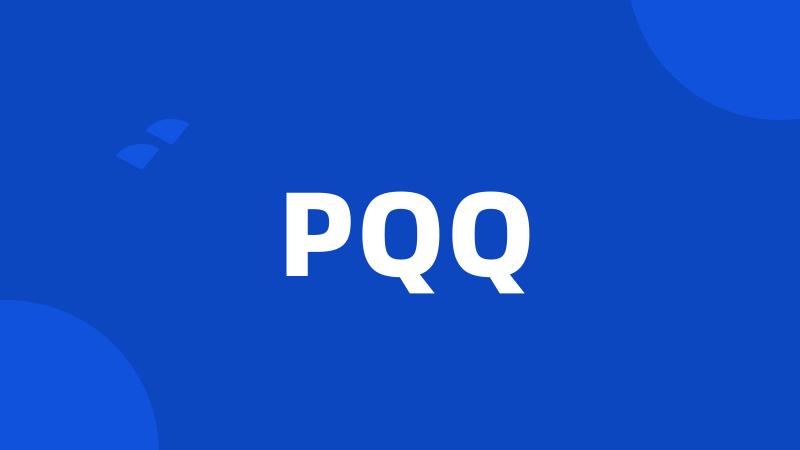 PQQ