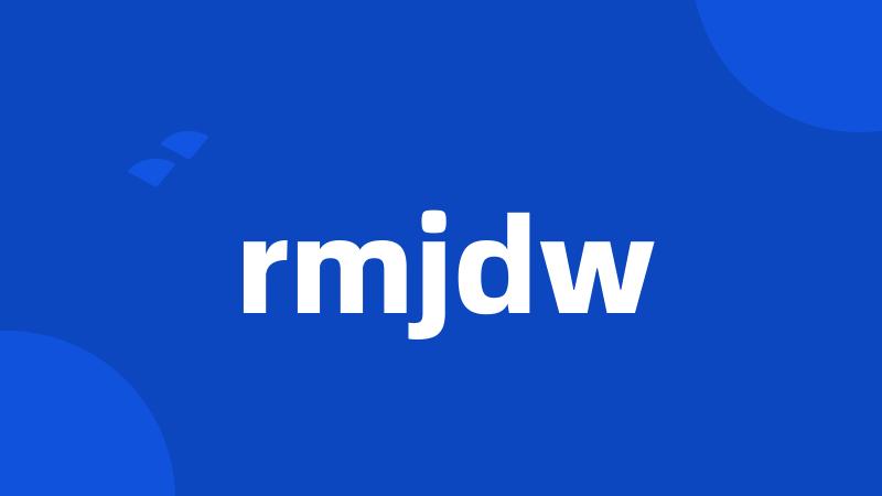 rmjdw