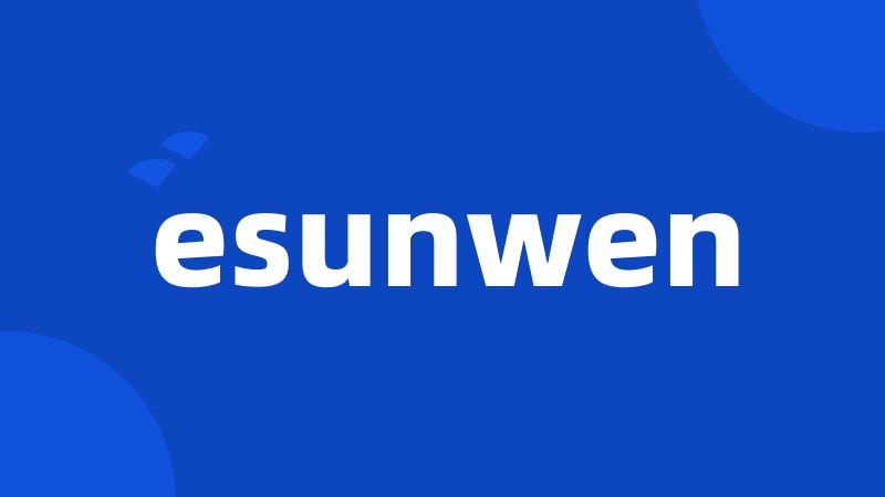 esunwen