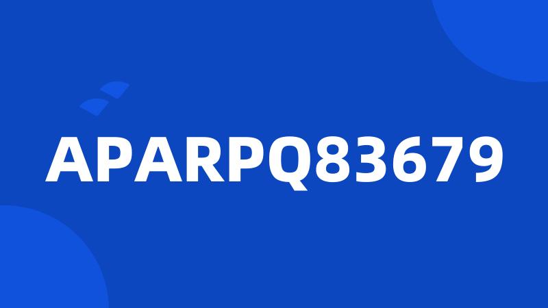 APARPQ83679