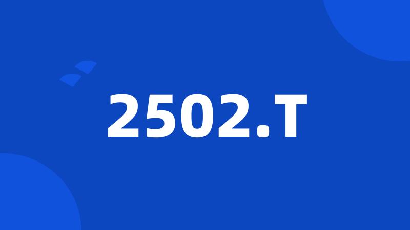 2502.T