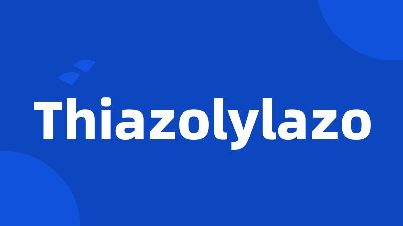 Thiazolylazo