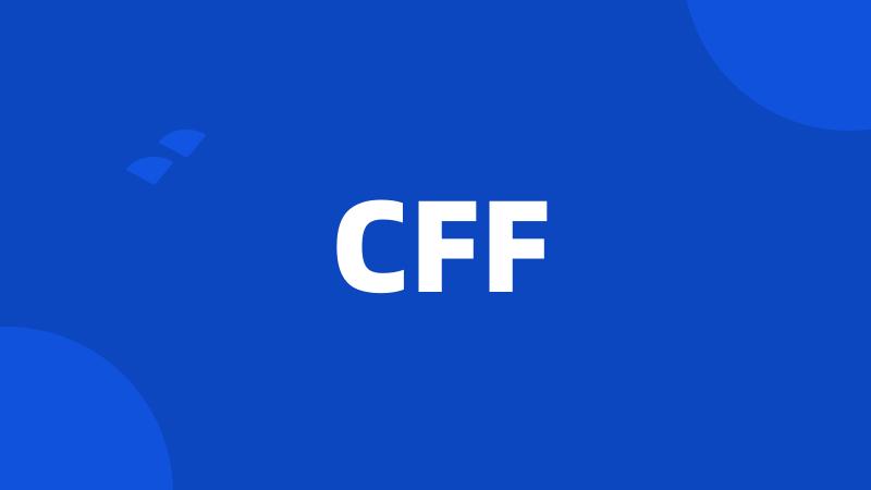 CFF