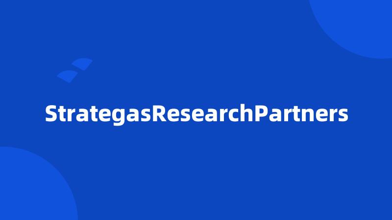 StrategasResearchPartners