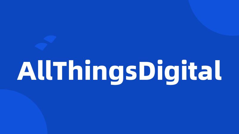 AllThingsDigital